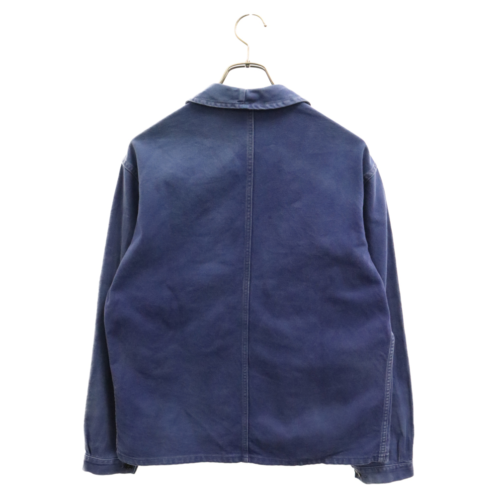 50s〜60s フレンチワーク コットンツイル カバーオール 襤褸 50s フレンチワーク コットンツイル Vポケ カバーオール ユーロ